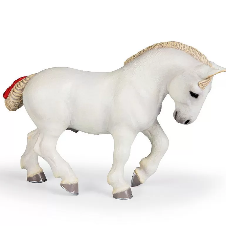 Papo Figurines Papo<Cheval Percheron Blanc 51567