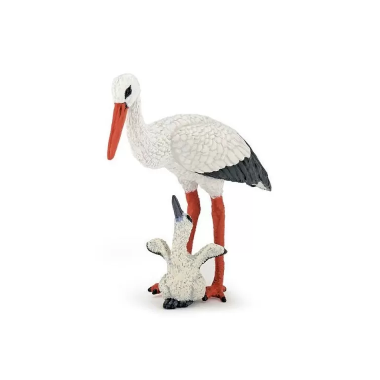 Papo Figurines Papo<Cigogne Et Son Bebe 50159