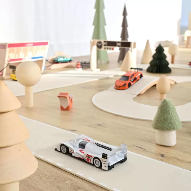 NOREV Jouets De Plein Air<Circuit De Course , Coffret De Routes 18 Pcs