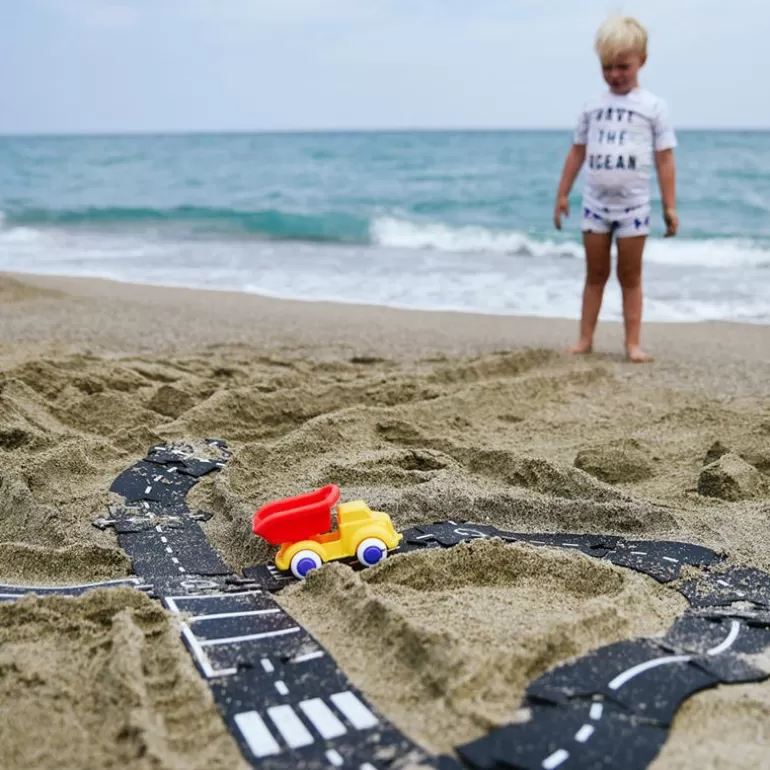 Waytoplay Toys Circuits De Routes Waytoplay<Circuit De Route Flexible Waytoplay, Coffret Autoroute 24 Pcs