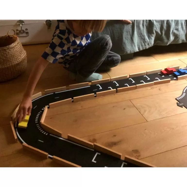 Waytoplay Toys Circuits De Routes Waytoplay<Circuit De Route Flexible Waytoplay, Coffret Paul Ricard 24 Pcs
