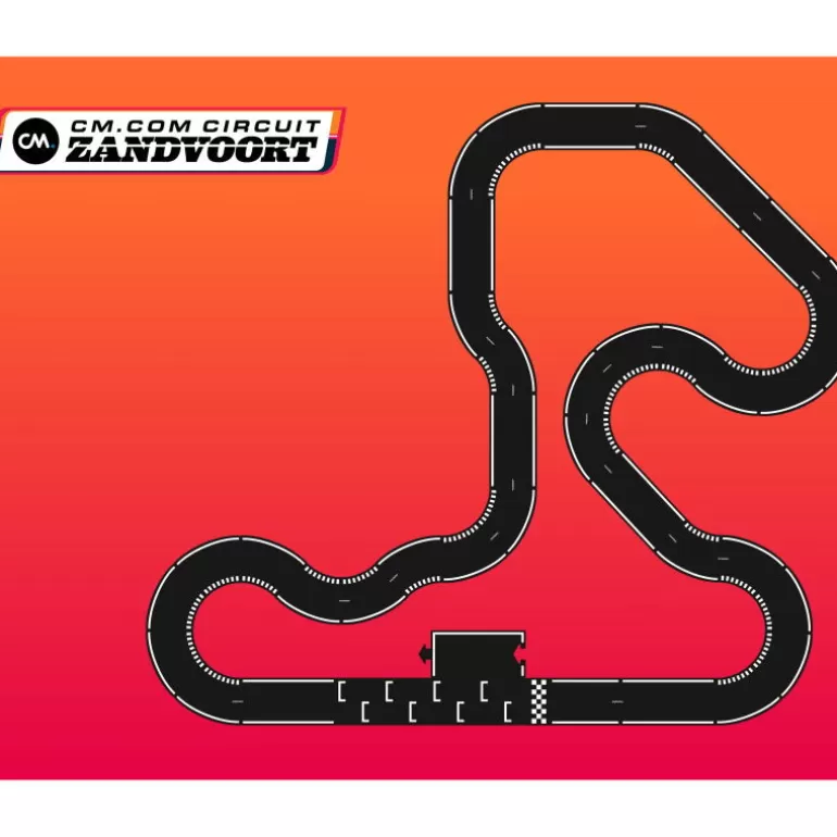 Waytoplay Toys Circuits De Routes Waytoplay<Circuit De Route Flexible Waytoplay, Coffret Zandvoort 40 Pcs