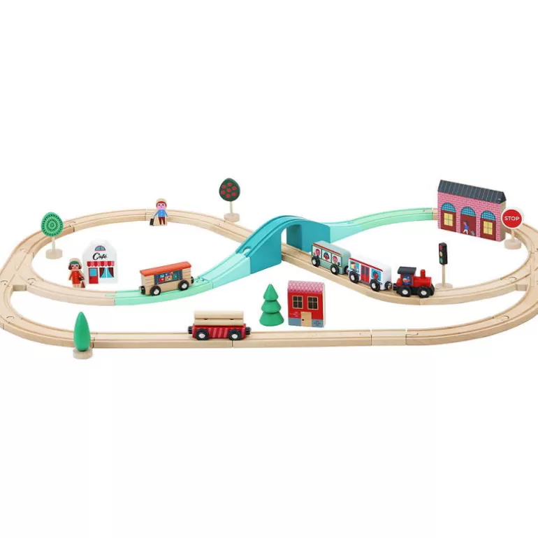 VILAC Jouets Garage, Voitures<Circuit De Train Grand Express 7606 Par Ingela P. Arrhenius
