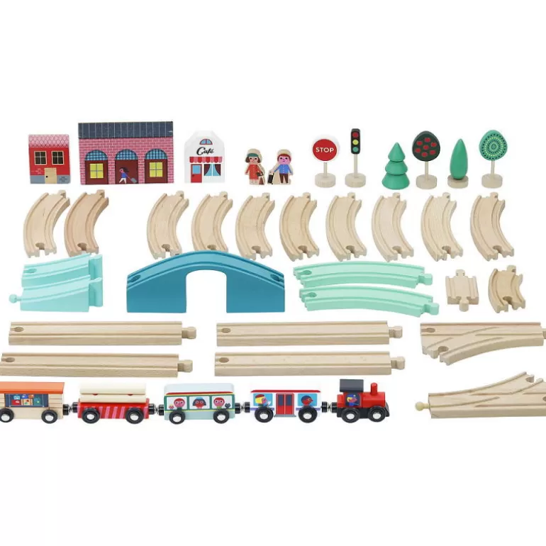 VILAC Jouets Garage, Voitures<Circuit De Train Grand Express 7606 Par Ingela P. Arrhenius