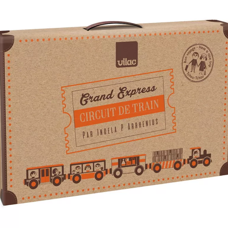 VILAC Jouets Garage, Voitures<Circuit De Train Grand Express 7606 Par Ingela P. Arrhenius
