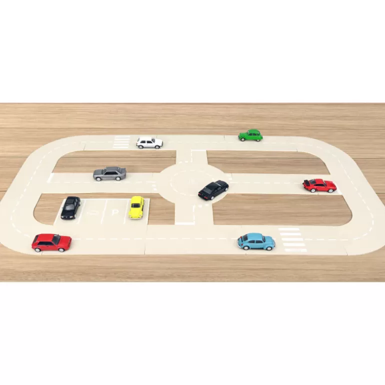 NOREV Jouets De Plein Air<Circuit De Ville , Coffret De Routes 15 Pcs
