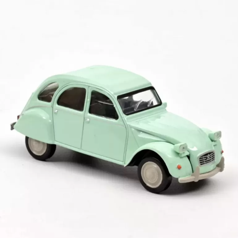 NOREV Jouets Garage, Voitures<Citroen 2Cv 6 Club 1979 Vert Jade 1-43Eme