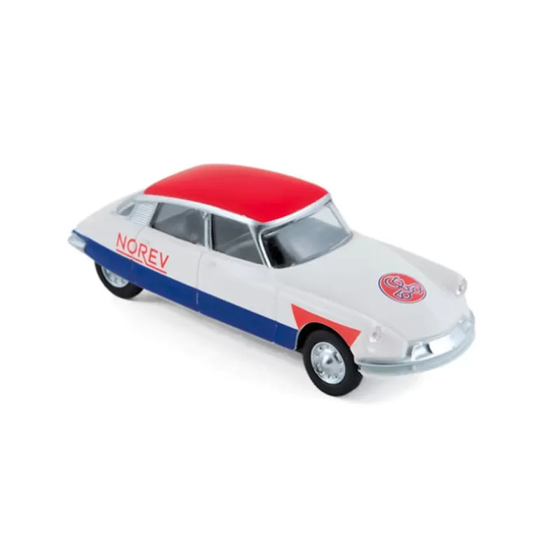 NOREV Jouets Garage, Voitures<Citroen Ds19 1958 "Blue White Red" Course Cycliste