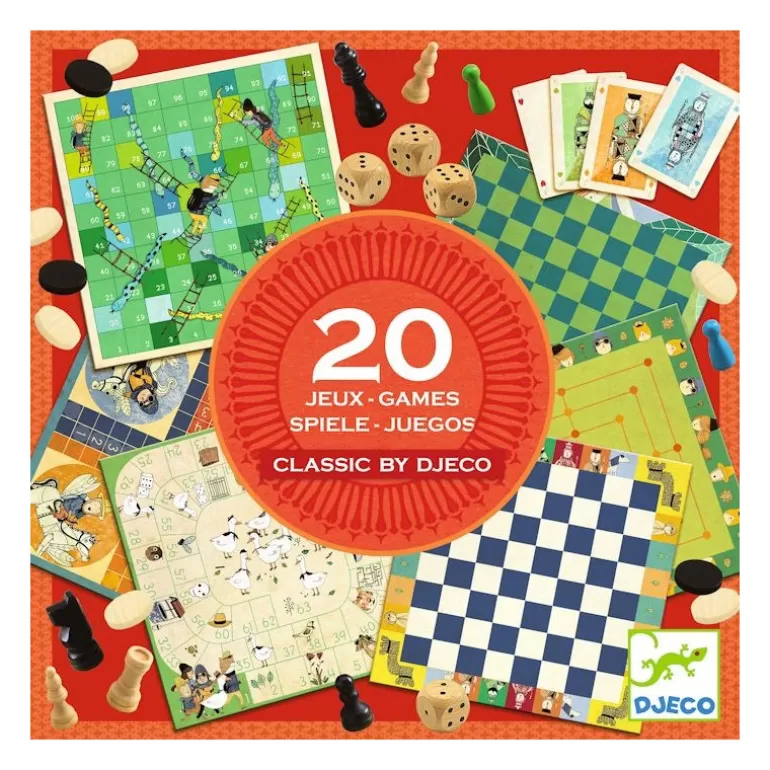 Djeco Jeux De Société<Classic Box, Boite De Jeux 5219