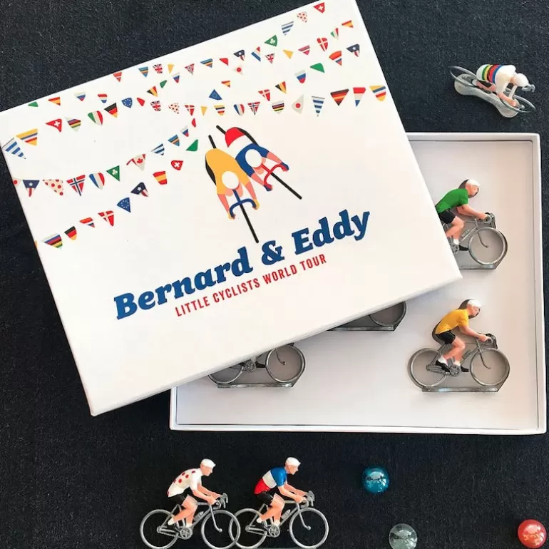 Bernard & Eddy Déco Design<Coffret Jeu 5 Cyclistes _