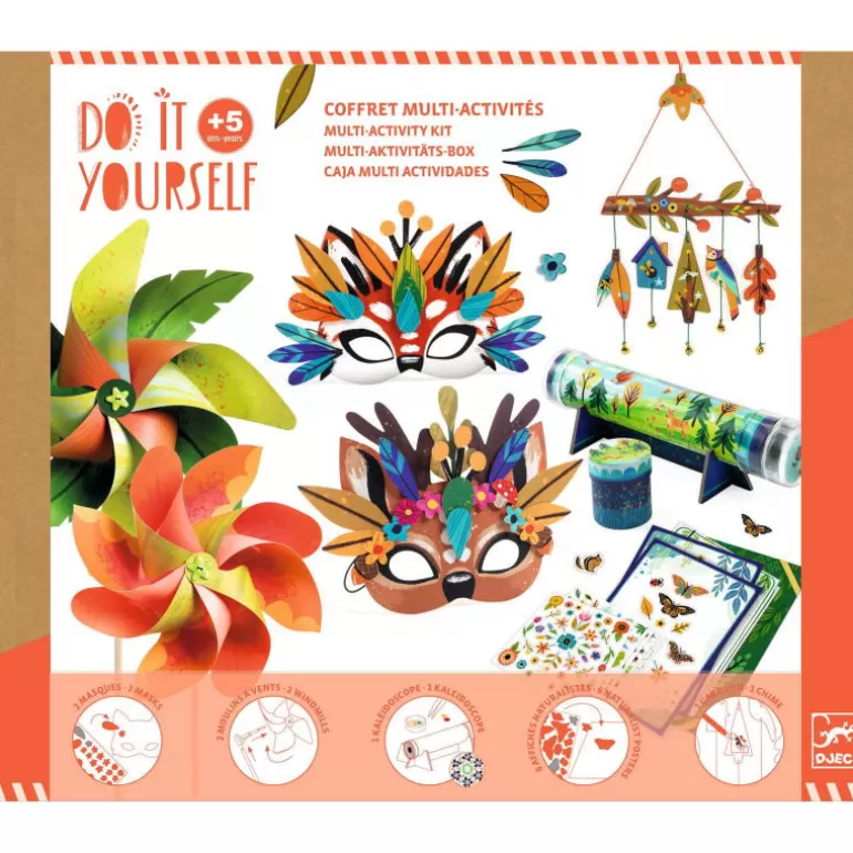 Djeco Bricolage Enfant<Coffret Multi-Activites Pour Enfant "Nature" Diy 7933