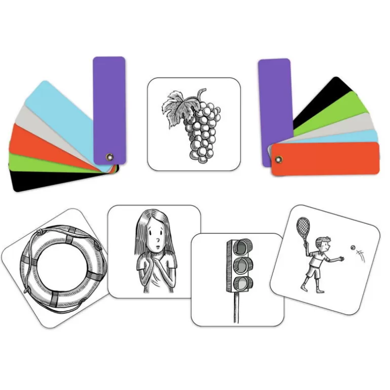 Djeco Jeux De Société<Color Connect, Jeu De Cartes 5088
