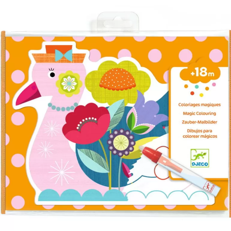 Djeco Dessin, Peinture, Coloriage<Coloriages Magiques A L'Eau "Animalolen" 9069