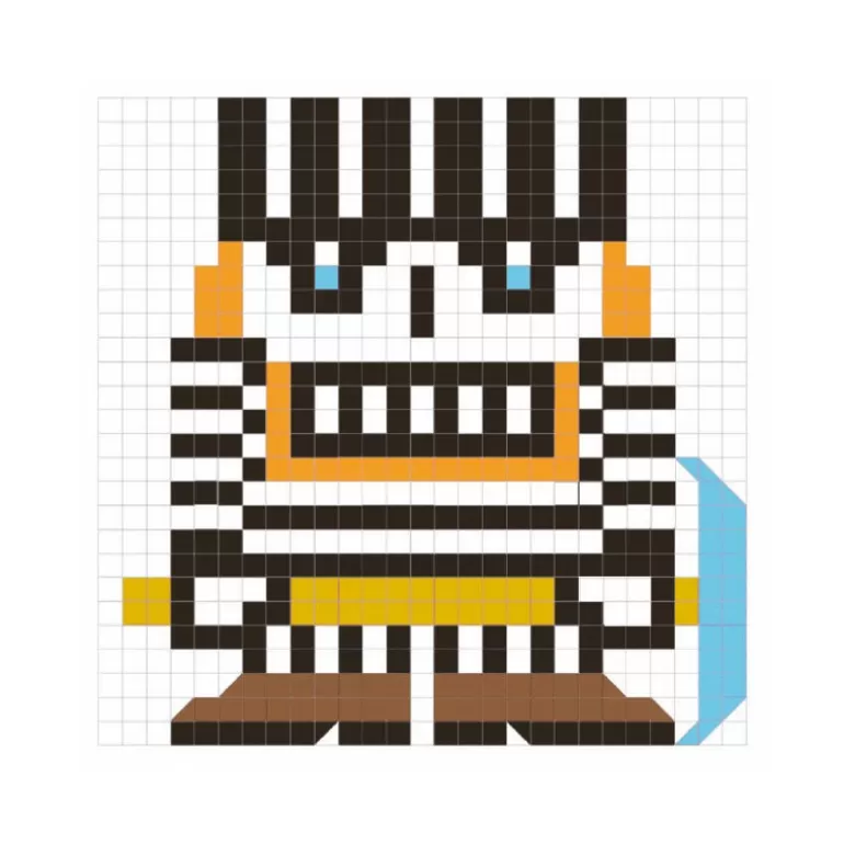 Djeco Dessin, Peinture, Coloriage<Coloriages Pixels 'Skull Boys' 9644
