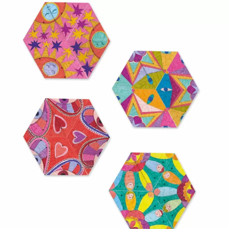 Djeco Dessin, Peinture, Coloriage<Coloriages Surprise 'Mandalas Constellations' 9655