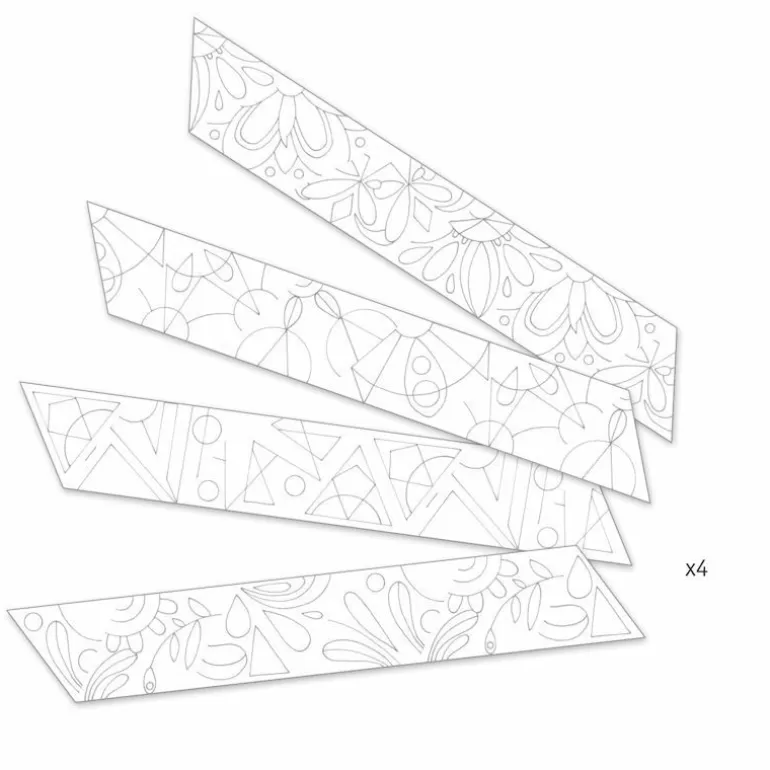 Djeco Dessin, Peinture, Coloriage<Coloriages Surprise 'Mandalas Rosaces' 9656
