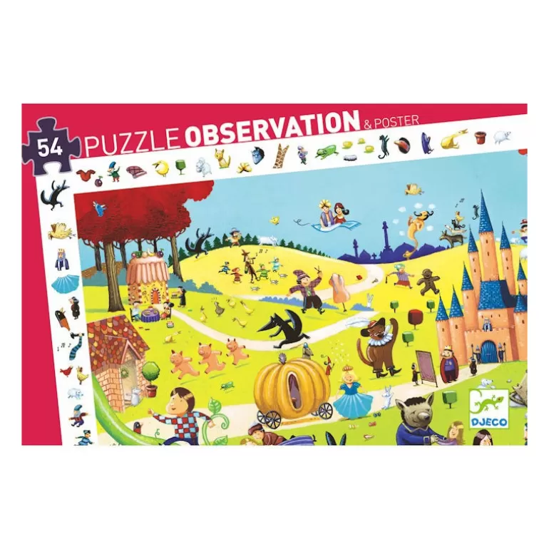 Djeco Puzzles Djeco<Contes, Puzzle Observation 54 Pcs 7561