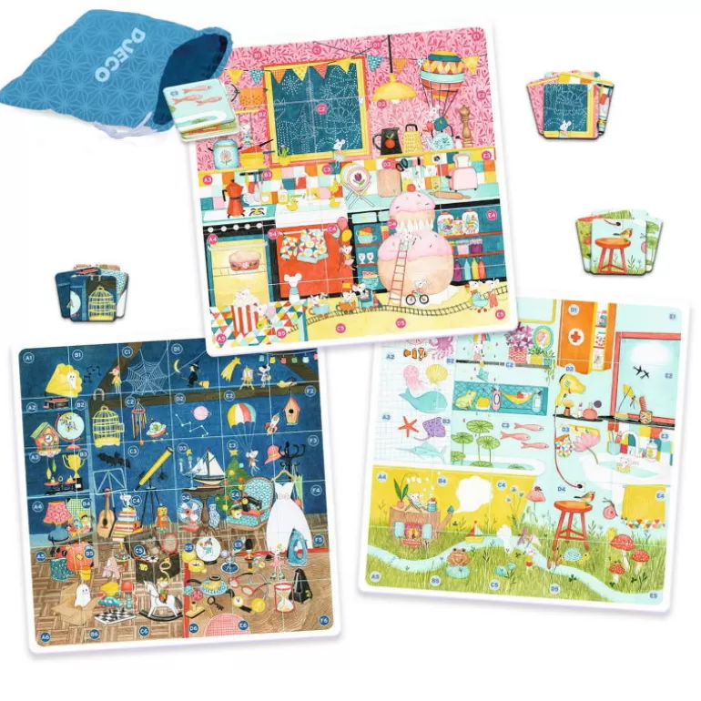 Djeco Jeux De Société<Cool School "Katudi Home", Jeu De Langage Et D'Observation 8584