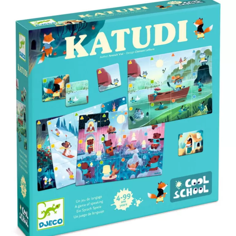 Djeco Jeux De Société<Cool School "Katudi", Jeu De Langage Et D'Observation 8535