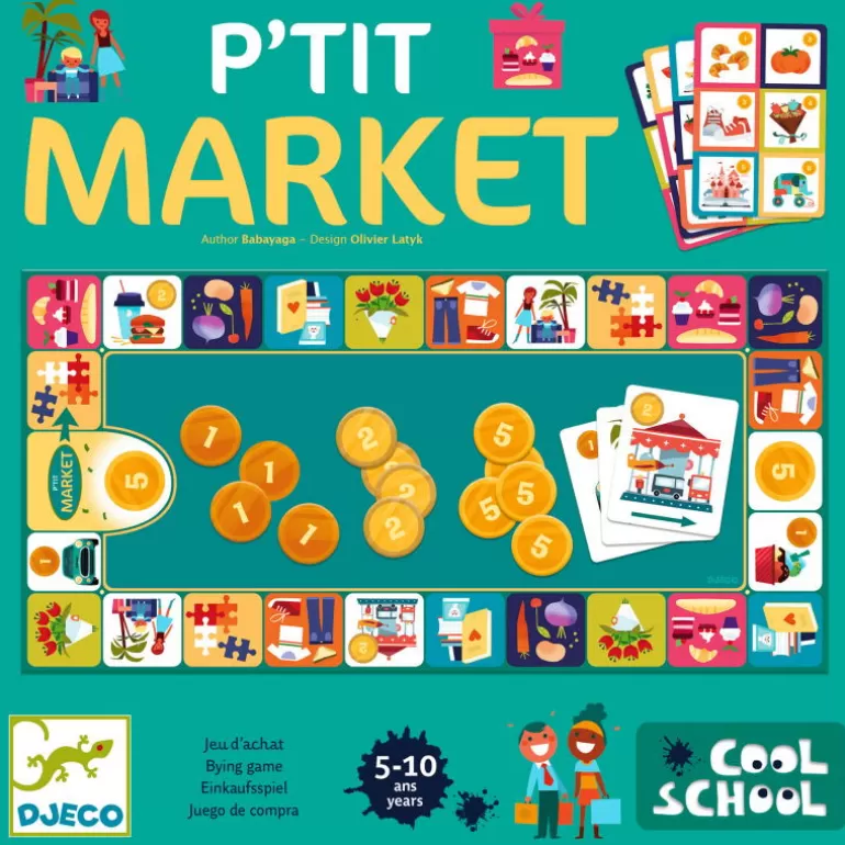 Djeco Jeux De Société<Cool School "P'Tit Market", Jeu D'Achat 8533