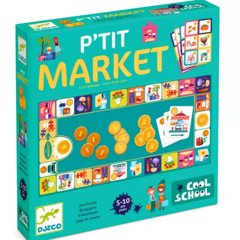 Djeco Jeux De Société<Cool School "P'Tit Market", Jeu D'Achat 8533