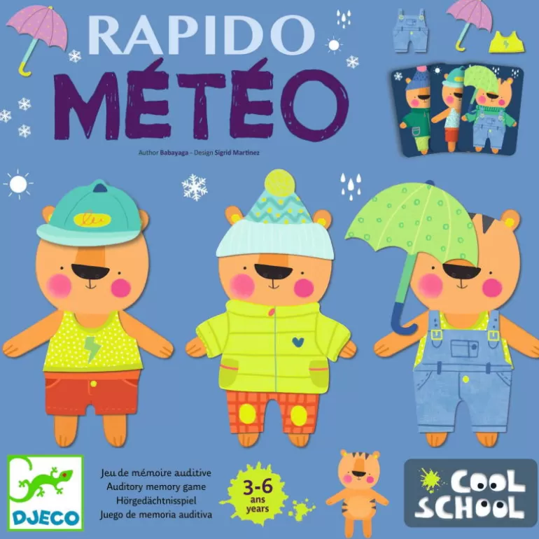 Djeco Jeux De Société<Cool School "Rapido Meteo" Jeu 8527