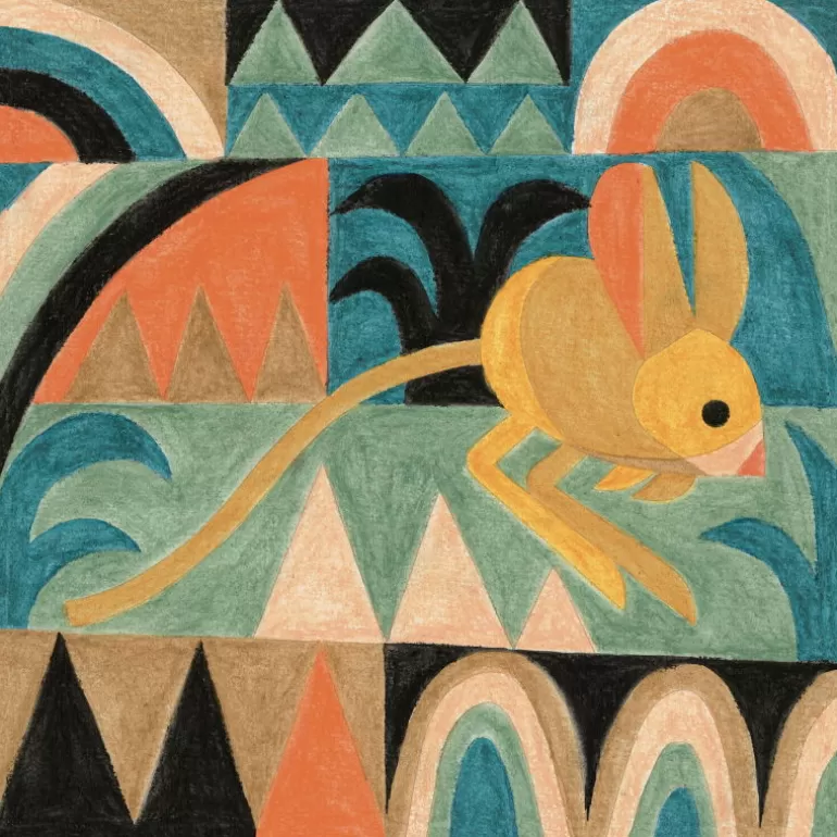 Djeco Djeco Inspired By<Crayons De Cire Aquarellables "Desert" 9373 Inspired By Paul Klee