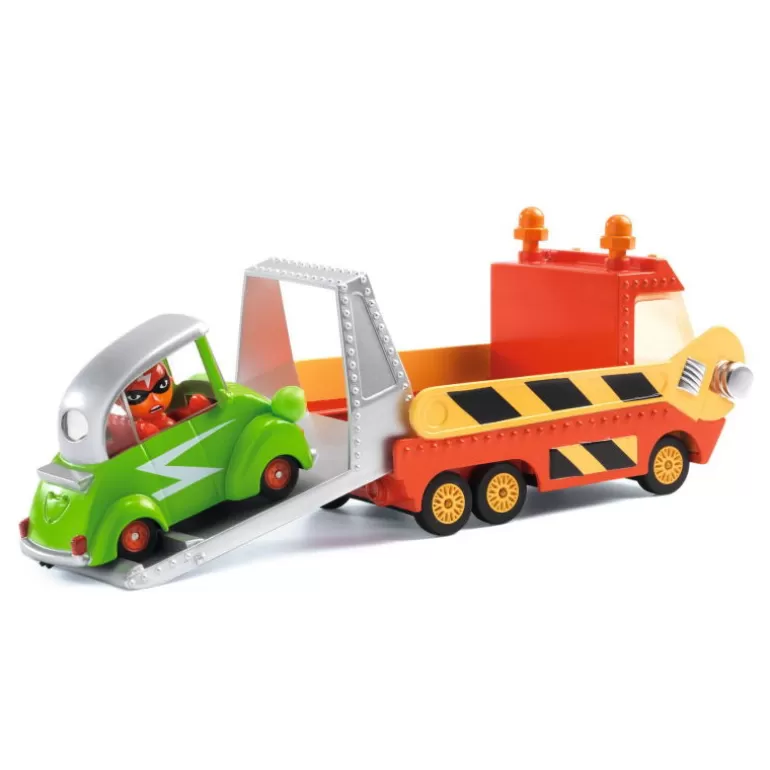 Djeco Jouets Garage, Voitures<Crazy Truck, Depanneuse Crazy Motors 5494