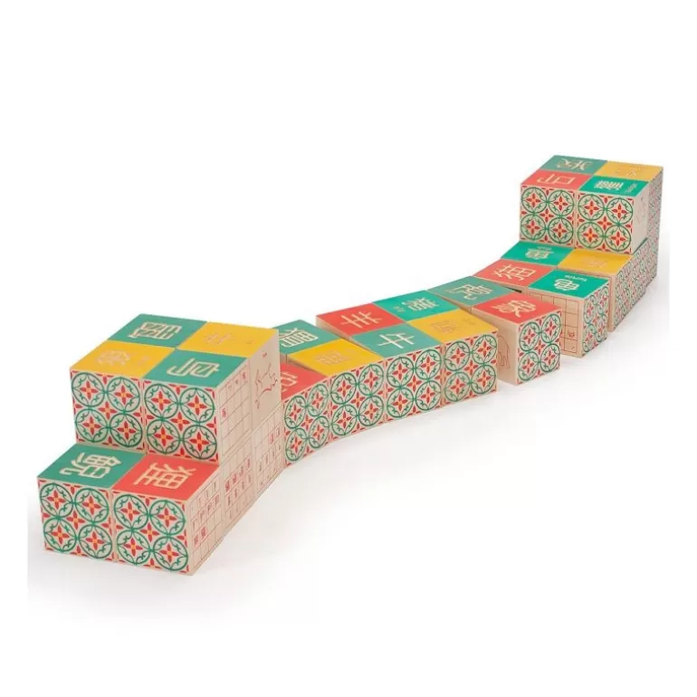 Uncle Goose Jouets Cubes En Bois<Cubes Alphabet Chinois