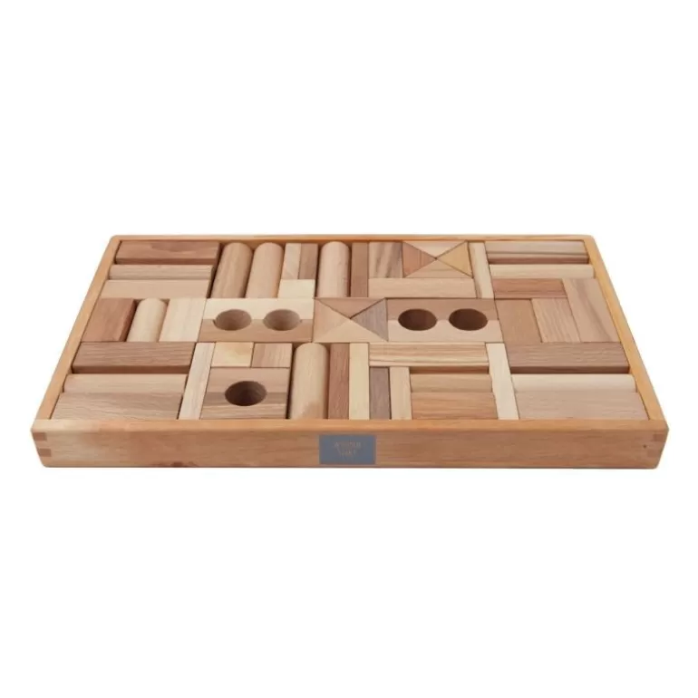 Wooden Story Jouets Cubes En Bois<Cubes En Bois Naturel - 54Pcs