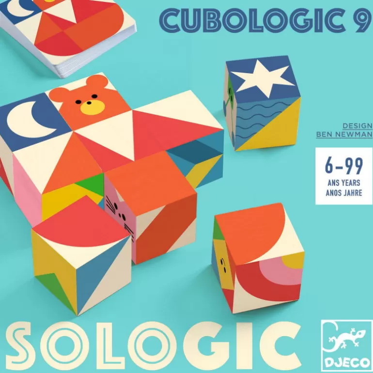 Djeco Jeux De Société<Cubologic 9 Jeu Sologic De 8581