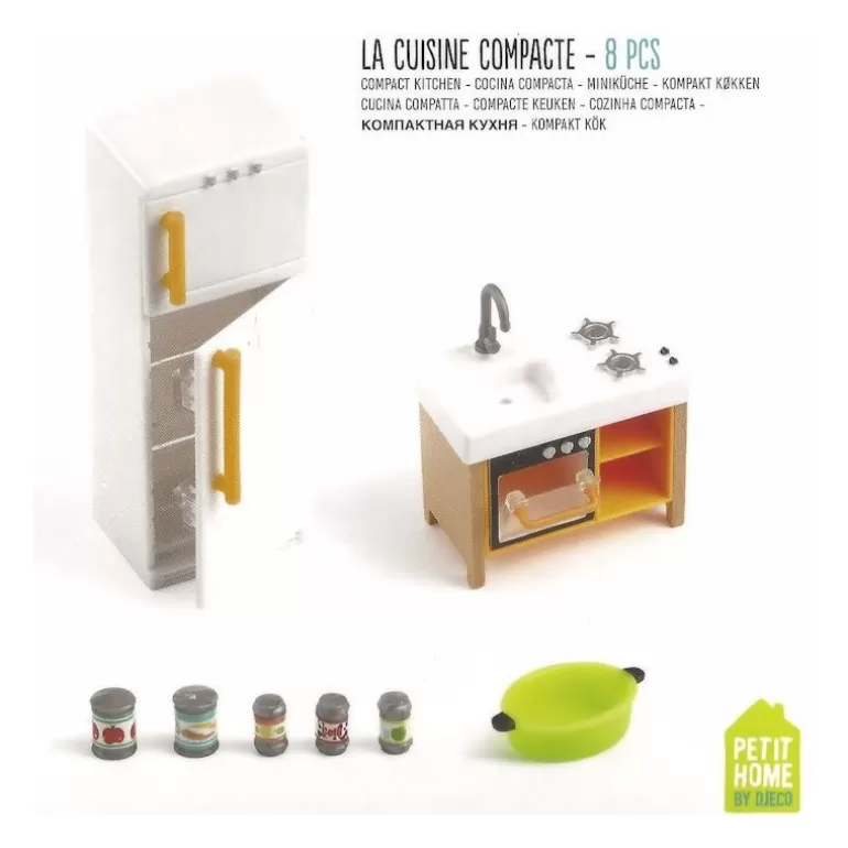 Djeco Maison De Poupee En Bois<Cuisine Compacte 7833