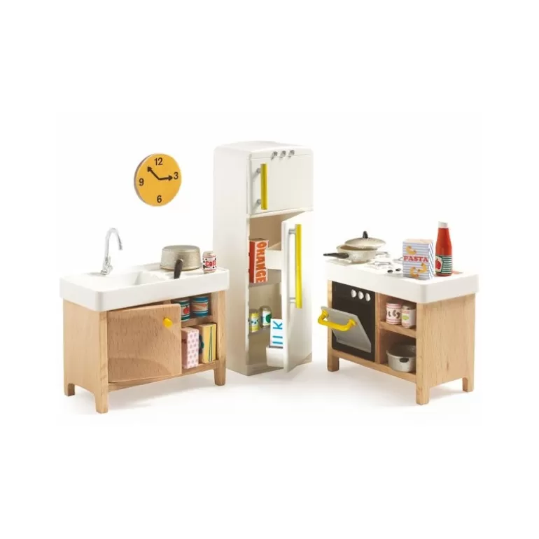 Djeco Maison De Poupee En Bois<Cuisine 7823