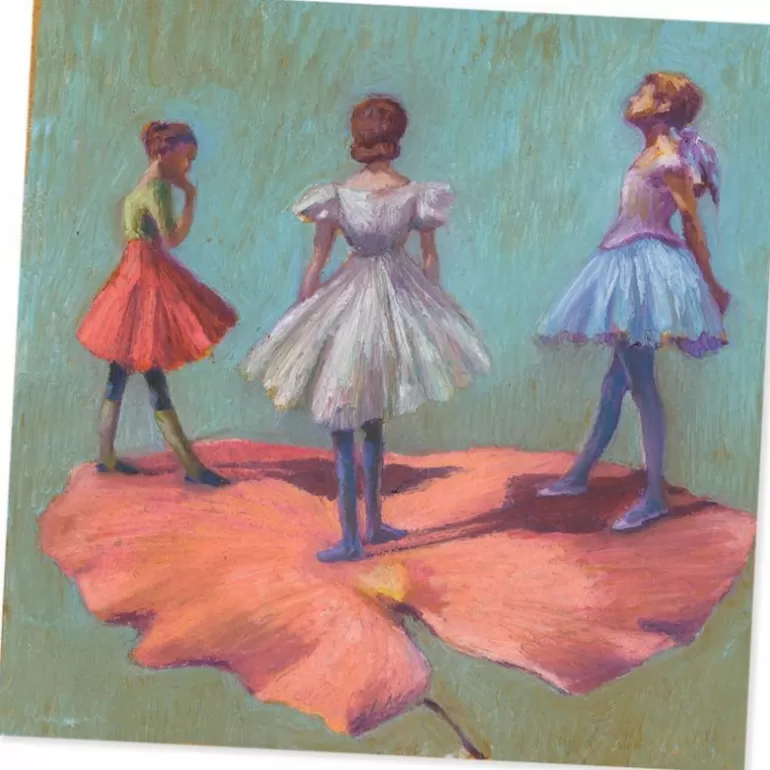 Djeco Djeco Inspired By<Dessin Au Pastel "Ballerines" 9381 Inspired By Edgar Degas