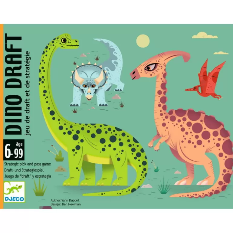 Djeco Jeux De Société<Dino Draft, Jeu De Cartes 5093