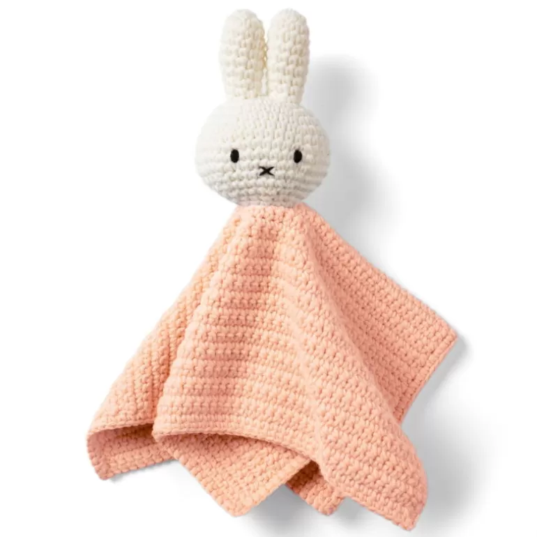 Peluches miffy Poupées, Peluches<Doudou Miffy En Crochet - Just Dutch - Rose Pastel