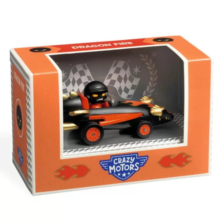 Djeco Jouets Garage, Voitures<Dragon Fire Voiture Crazy Motors 5486