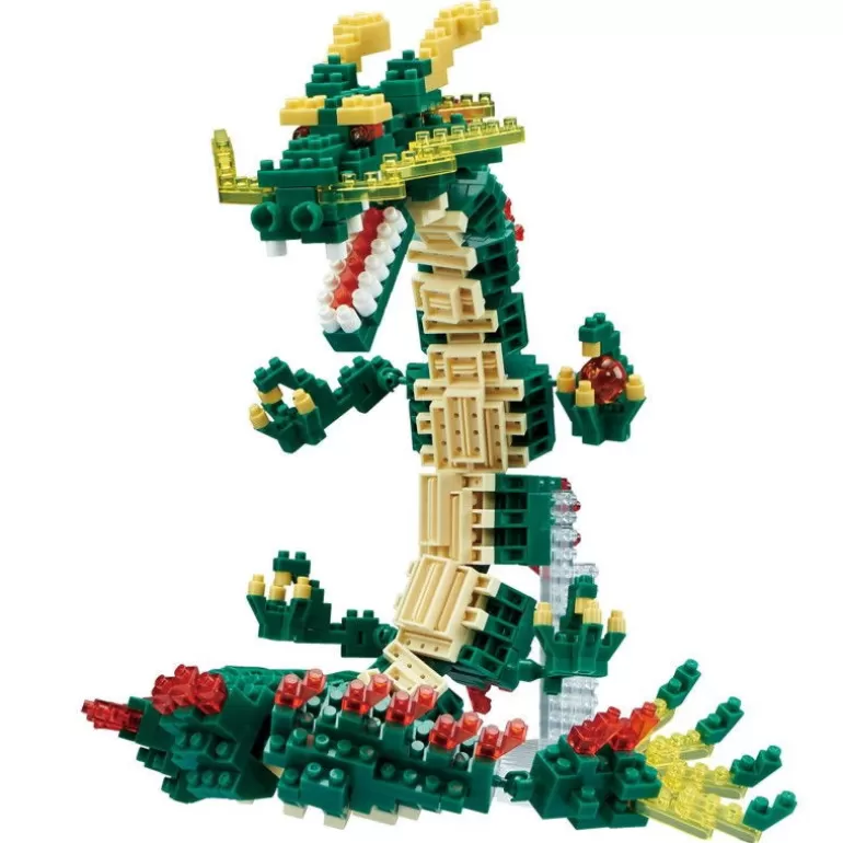 nanoblock Jeux De Construction<Dragon Vert Geant