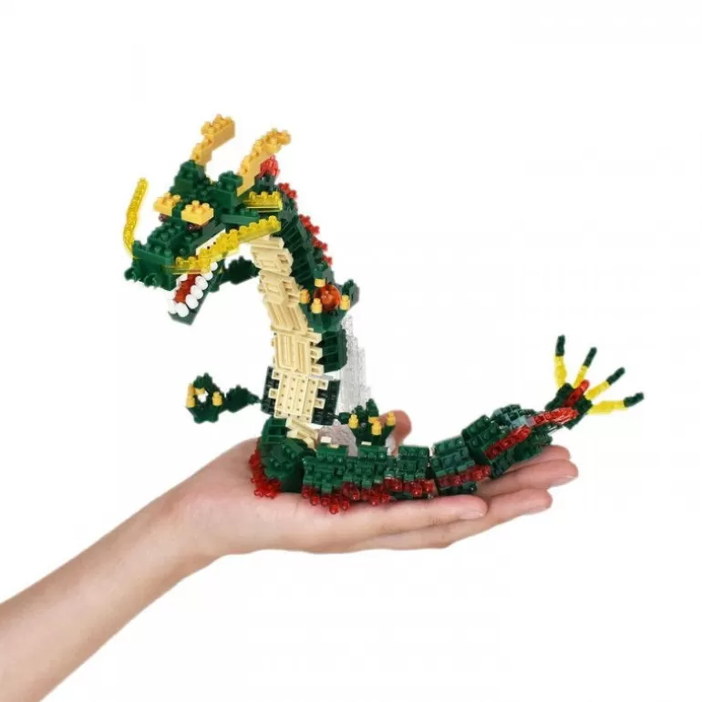 nanoblock Jeux De Construction<Dragon Vert Geant