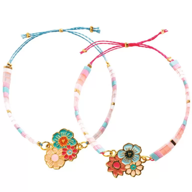 Djeco Perles, Savons, Bougies<Duo De Bracelets You & Me "Tila Et Fleurs" 0020