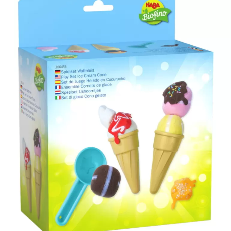 HABA Jouets Cuisine, Dînette<Ensemble Cornets De Glace, Jouet Dînette 306436