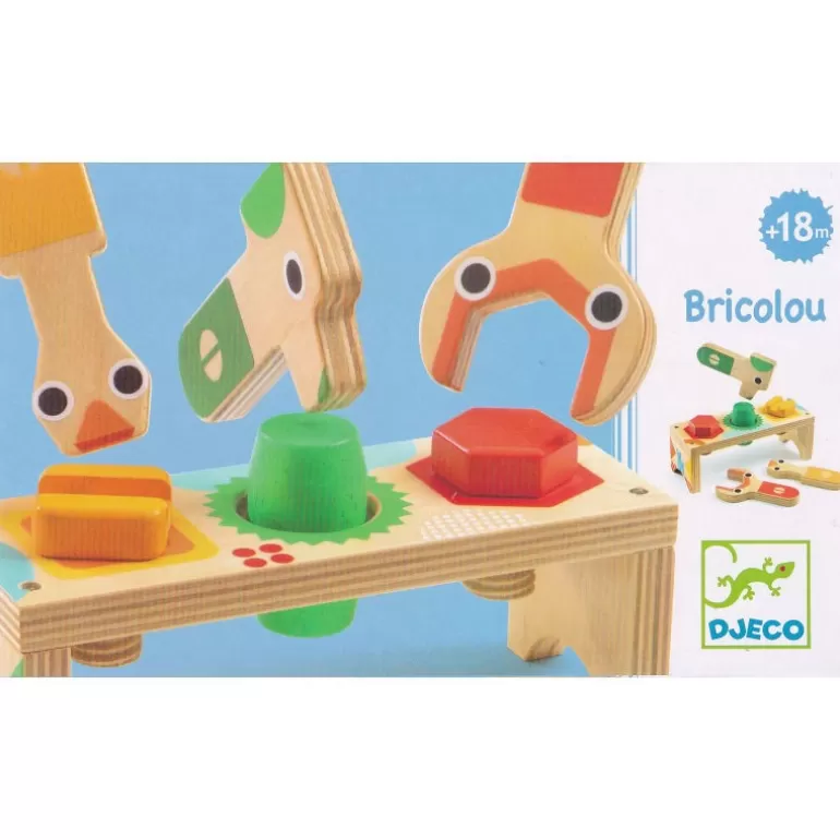 Djeco Jouets D'éveil, Hochets<Etabli D'éveil "Bricolou" 6418