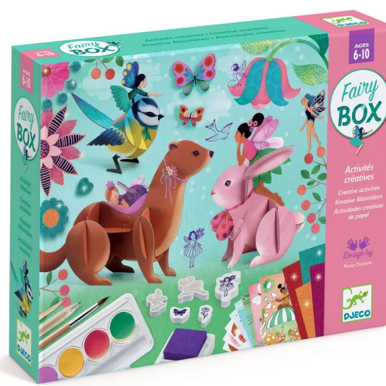 Djeco Cartes À Gratter<Fairy Box Coffret D'Activites Creatives Pour Enfant 9332