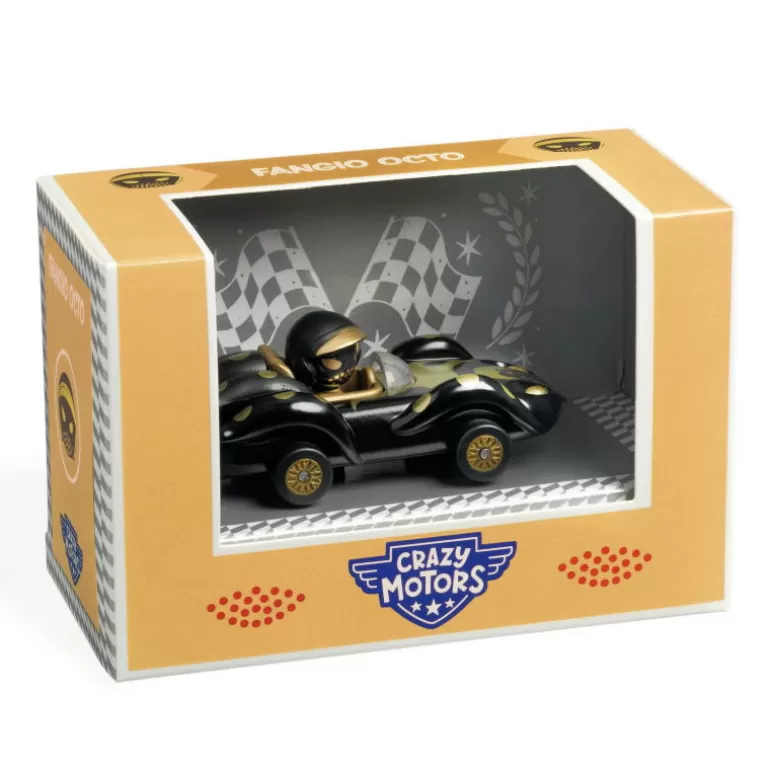 Djeco Jouets Garage, Voitures<Fangio Octo Voiture Crazy Motors 5491