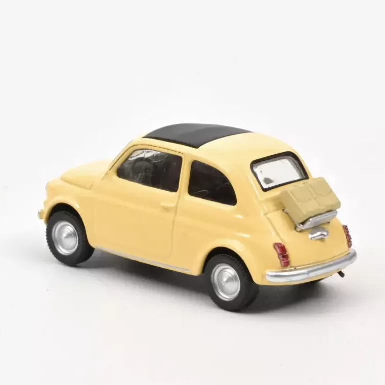 NOREV Jouets Garage, Voitures<Fiat 500 1965 Jaune 1-43Eme