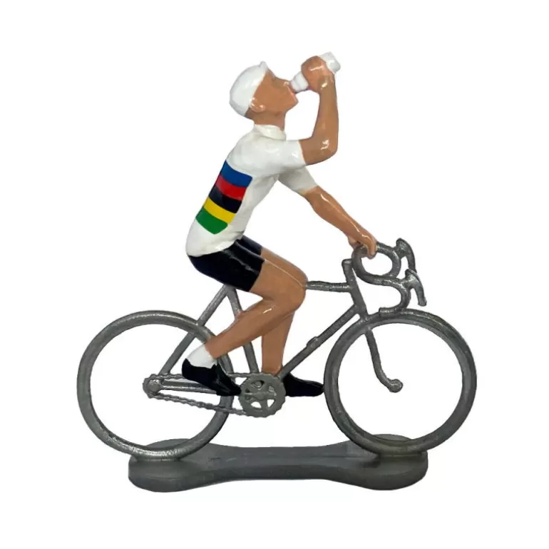 Bernard & Eddy Déco Design<Figurine Cycliste "Assoiffe" Champion Du Monde _