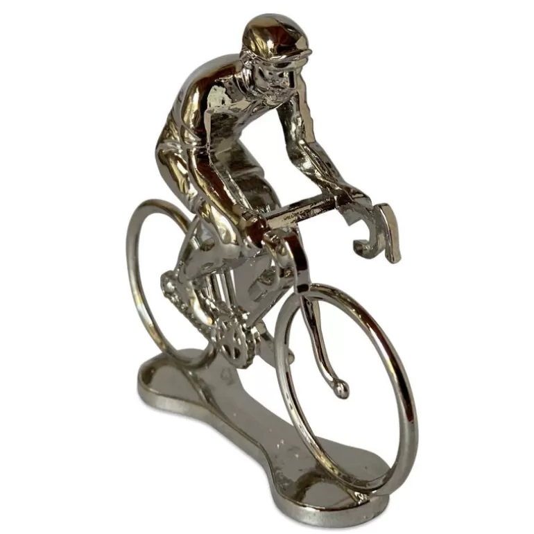 Bernard & Eddy Déco Design<Figurine Cycliste D'Argent _