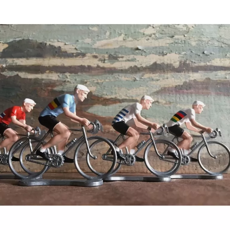 Bernard & Eddy Déco Design<Figurine Cycliste Maillot Belgique _