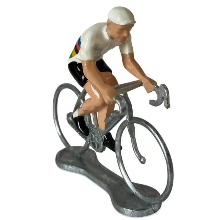 Bernard & Eddy Déco Design<Figurine Cycliste Maillot Champion Du Monde _