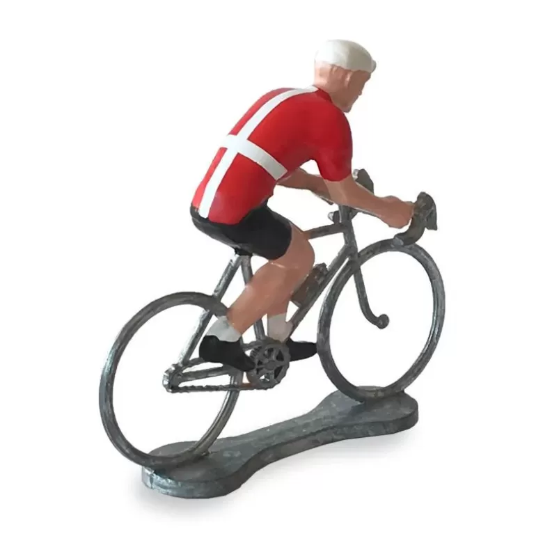 Bernard & Eddy Déco Design<Figurine Cycliste Maillot Danemark _